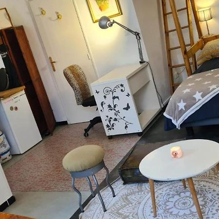 Chaleureux Studio Independant Encausse-les-Thermes Exteriör bild