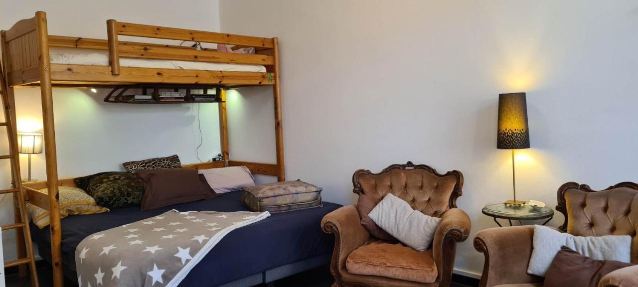 Chaleureux Studio Independant Encausse-les-Thermes Exteriör bild